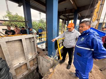 Wali Kota Jakpus Pastikan Pompa Kali Item Optimal
