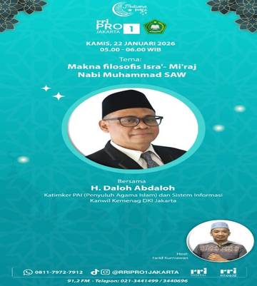 Ustad Daloh Abdaloh, Paparkan Makna Filosofis Isra Mi’raj