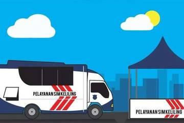 Ini Lokasi Lengkap SIM Keliling Jakarta, Hari Ini