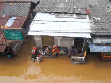 Pompa Mobile Percepat Antisipasi Banjir Jakarta Utara