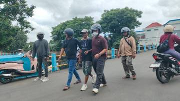 Jakbar Amankan 28 Pak Ogah di Wilayah Cengkareng