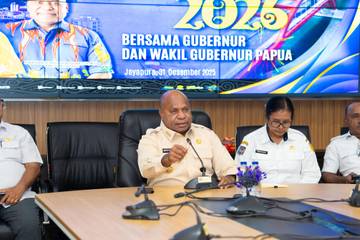 Gubernur Ajak Jaga Persatuan untuk Wujudkan “Papua Cerah”
