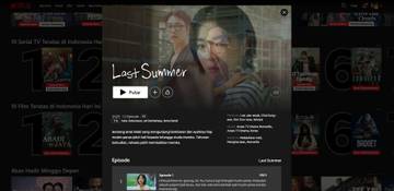 Drakor Last Summer Sajikan Romansa dan Rahasia Masa