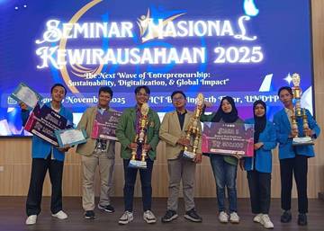 Mahasiswa Bisnis Digital Polije Juara 1 Kompetisi Nasional