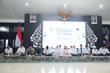 Forkopimda Lumajang Gelar Istighosah Akhir Tahun
