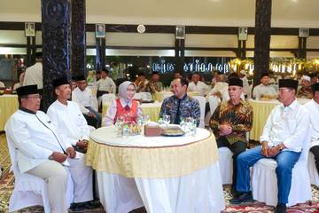 Silaturahmi Purnawirawan Polri, Bunda Indah Paparkan Capaian Pembangunan Lumajang