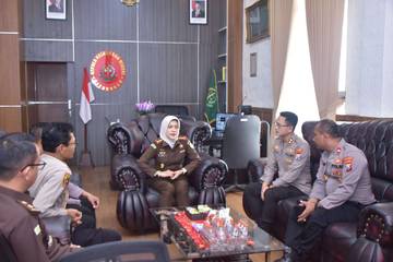 Perkuat Sinergitas Antar-APH, Kapolres Kunjungi Kajari