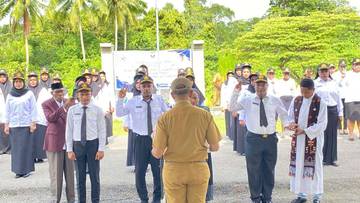 Sekda Kaimana Pimpin Sumpah Janji PPPK Tahap II