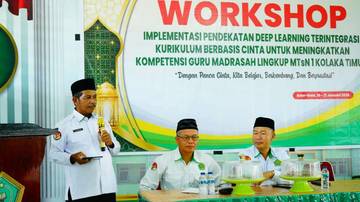 MTsN 1 Kolaka Timur Gelar Workshop Berbasis Cinta