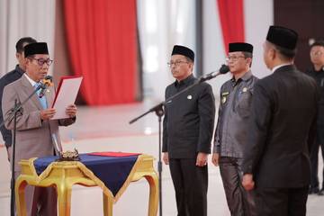 Plt.Bupati Koltim Lantih Plh Sekda 