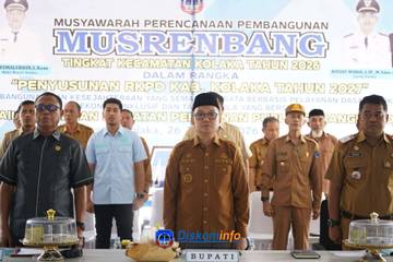 Bupati Buka Musrenbang Kecamatan Tahun 2026.