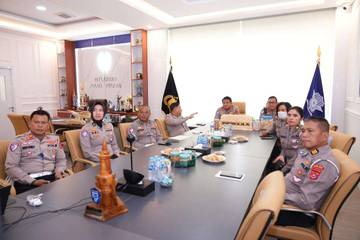 Ditlantas Polda Sultra Ikuti Anev PNBP Polri