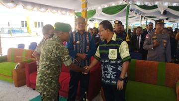 Dandim 1613 Hadiri Peresmian Gedung Universitas Stelamaris Sumba