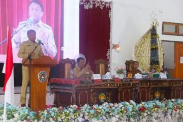 Pemkab Rote Ndao Gelar Rapat Lengkap Pamong Praja