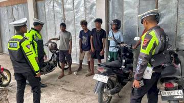 Satlantas Polres Rote Ndao Gelar Turjawali Edukasi Keselamatan