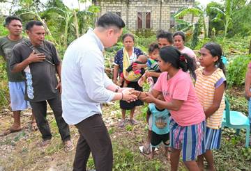 Angin Putting Beliung Berdampak Kerusakan Rumah Warga Belo