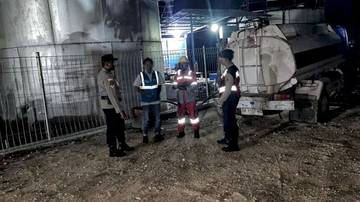 Polsek Rote Tengah Patroli Malam di Kawasan PLTD