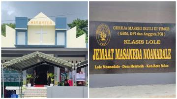 GMIT Jemaat Masaneda Noanadale Lole Desa Helebeik Diresmikan