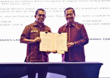 NTB–NTT Lakukan Penandatanganan Komitmen Bersama PON XXII 2028