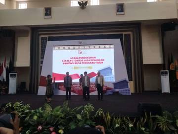 Pengukuhan Kepala OJK NTT Sinergitas Membangun Perekonomian