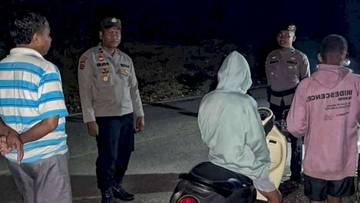 Cegah Kriminalitas, Polisi Aktif Patroli Malam