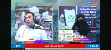 Kue Kacang Scippy Bertahan Karena Ketekunan