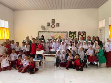 Mahasiswa KKN Kelompok 19 Sosialisasi Stop Bullying di SD