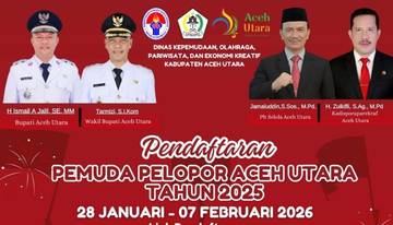 Aceh Utara Buka Pendaftaran Pemuda Pelopor 2025