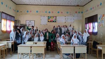 Mahasiswa Unimal Bantu Pulihkan Psikologis Siswa Korban Bencana 