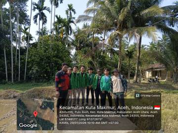 Petani dan Mahasiswa  Pulihkan Sawah Pascabanjir