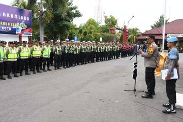 200 Personel Diterjunkan Untuk Pengamanan Malam Tahun Baru