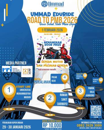 UMMAD EduRide: Gowes Seru Sambut PMB 2026