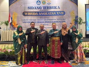 UGEM Makassar Gelar Wisuda Perdana Bersejarah