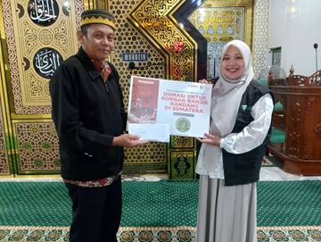 Masjid Nur Fisabilillah Menyalurkan Donasi untuk Sumatera dan Aceh 