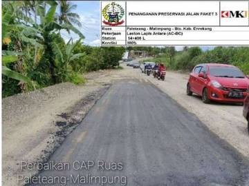 Gubernur Sulsel Update Progres Jalan Paleteang Malimpung