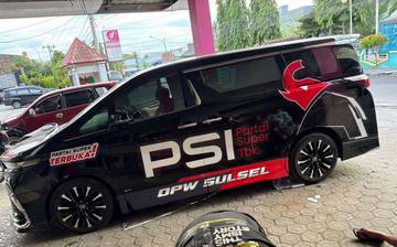 Branding Mobil PSI Bukti Kepercayaan Warga Sulsel