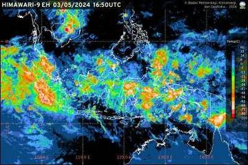 Prakiraan Cuaca Sulawesi Selatan, 23 Januari 2026