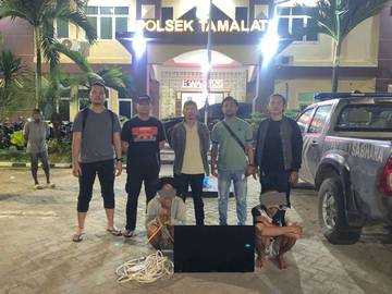 Aparat Polsek Tamalate Berhasil Amankan Pelaku Pencurian