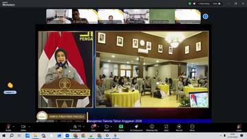 Kemenkum Sulsel ikuti Kegiatan Sosialisasi Penilaian Kompetensi-Manajemen TalentaASN