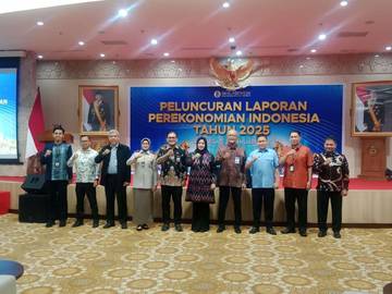 Kemenkum Sulsel Hadiri Peluncuran Laporan Perekonomian Indonesia 2025