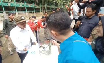 Kunker ke Maros, Menhut Puji Konservasi Kupu-Kupu Bantimurung