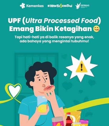 Bahaya Makanan Ultra Proses bagi Kesehatan Masyarakat Modern