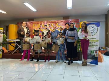 Cangkrukan Teras Melody Gelar Lomba Anak Retro