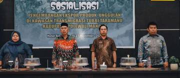 Polman Dorong Ekspor Produk Unggulan Kawasan Transmigrasi