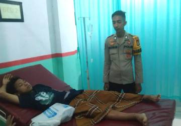 Pejalan Kaki Alami Patah Tulang Usai Tertabrak Motor