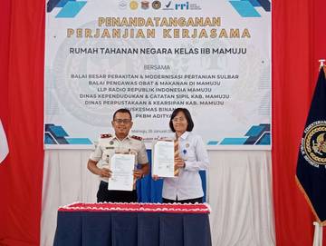 Rutan Mamuju dan RRI Kerjasama Perkuat Pembinaan