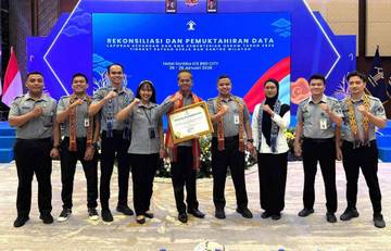 Kemenkum Sulbar Raih Penghargaan IKPA Terbaik