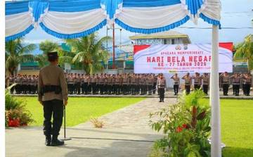 Hari Bela Negara ke-77 di Polda Sulut 