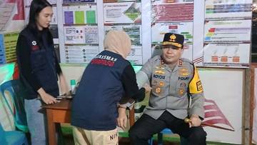 Kapolda Sulut Pantau Operasi Lilin di Minahasa