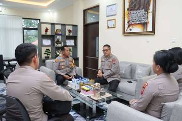 Kapolres Kotamobagu Sambut Kunjungan Tim Itwasda Polda Sulut